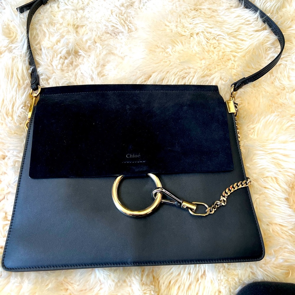 Authentic Chloe Faye shoulder bag